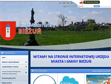 Tablet Screenshot of biezun.pl